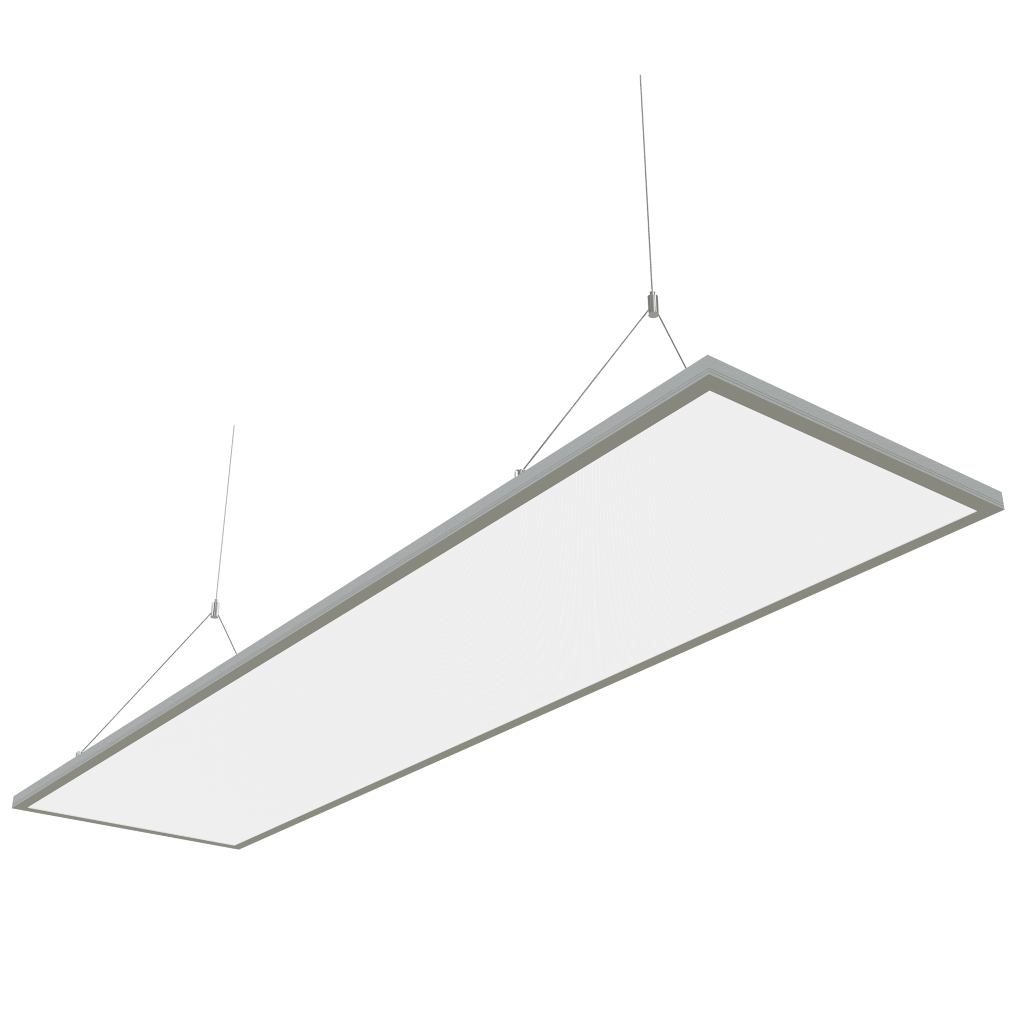 2x dimmbare LED Panel Pendelleuchte inklusive Treiber & Seilaufhängung – 120 x 30 cm LED Deckenlampe für Arbeitsplätze geeignet (40 W | 4000 lm | 50.000 Stunden | neutralweiß)